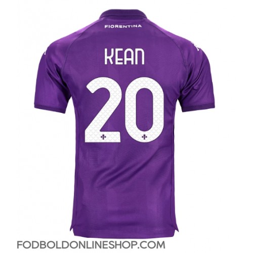 Fiorentina Moise Kean #20 Hjemmebanetrøje 2024-25 Kortærmet